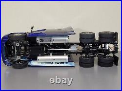 Tamiya R/C 1/14 Blue Freightliner Cascadia Truck+ MFC-01 LED Sound Unit +Futaba