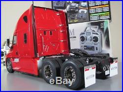Tamiya R/C 1/14 Cascadia Freightliner Truck +MFC-01 LED Sound Unit +Futaba 4YF