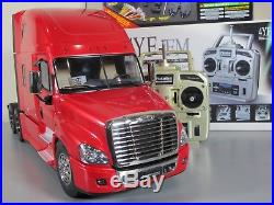 Tamiya R/C 1/14 Cascadia Freightliner Truck +MFC-01 LED Sound Unit +Futaba 4YF