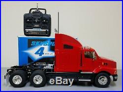 Tamiya R/C 1/14 Red Ford Aeromax Semi Truck with Futaba Transmitter +TBLE-02 ESC
