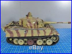 Tamiya R/C 1/16 Tiger 1 Tank Full Option Sound Fire +DMD T-03 +MF-01 +Futaba