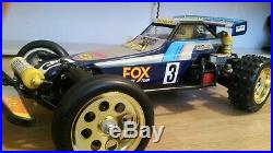 Tamiya vintage fox with futaba rc gear beautiful condtion built from new