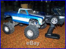 Traxxas stampede xl5 brushed 2wd monster futaba 2.4 ghz radio rc truck car parts