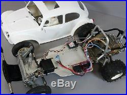 Use Tamiya 1/10 R/C Sand Scorcher Racing Buggy Futaba ESC FlySky Aluminum Plate