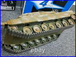 Use Tamiya RC 1/16 Leopard 2A6 Full Option with DMD Control Unit Tank Futaba RTR