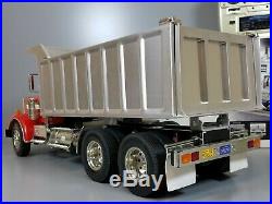 Used Custom Convert Tamiya 1/14 R/C King Hauler Semi Dump Truck Futaba ESC Servo