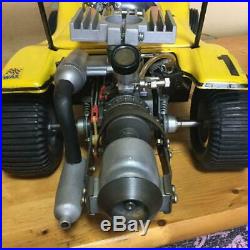 Used FUTABA Industry SAFARI Engine Buggy GTX 1/8 Scale Model Yellow Color