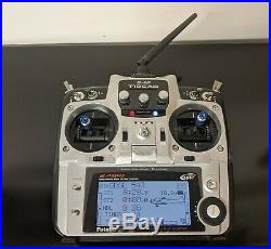 Used RC Futaba T10CAG 2.4GHz FASST Transmitter Only. (Ratchet Throttle)