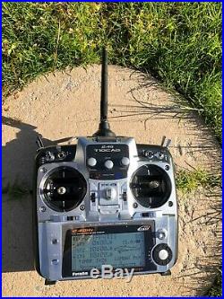 Used RC Futaba T10CAG 2.4GHz FASST Transmitter Only (not converted) See Details