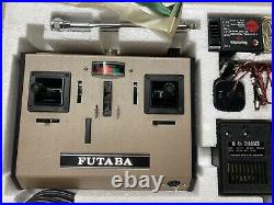 VINTAGE FUTABA FP-R4F 4 CHANNEL 75.6 MHz Complete RC System