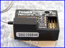 Vintage 2006 Futaba R603FS 2.4GHz 3CH FASST Receiver 3PK 4PK 4PKS 4PX 7PX Super