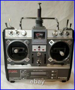 Vintage Back To The Future Docs Remote Futaba FP-8SGA-P Transmitter Powers Up