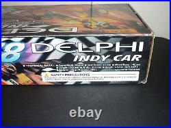 Vintage Delphi Indy Futaba Formula 1 RC 120 Scale Remote Control Car Open Box