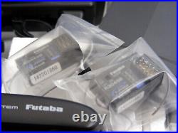 Vintage Futaba 4PLS 2.4GHz Telemetry Radio 2x R304SB T-FHSS Receivers LiFE Batt