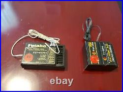 Vintage Futaba 8JN Transmitter with 2 Receivers 72MHz AM CH46
