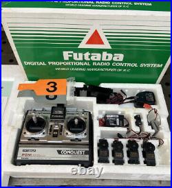Vintage Futaba Conquest 5 CH PCM Transmitter FP-T5NLP R/C Airplane Rc