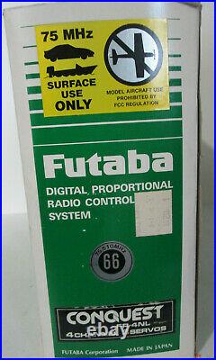 Vintage Futaba Conquest AM FP-T4NL Digital Proportional R/C System New Open Box