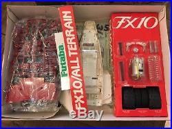 Vintage Futaba Fx10 Rc Buggy Kit Rare New In Box 80s Rc10