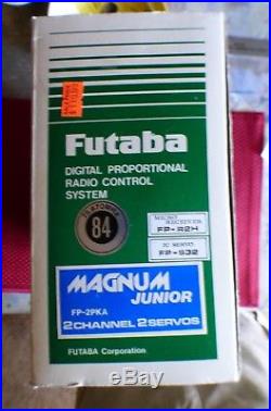 Vintage Futaba Magnum Junior FP-2PKA RC Radio Control