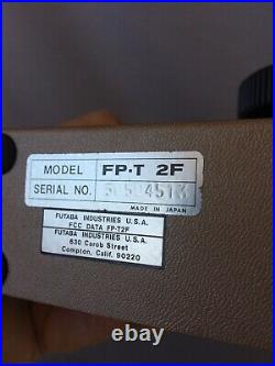 Vintage Futaba Model No. FP-T 2F Serial No. 50504513 Radio Controller R/C System