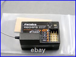 Vintage Futaba R604FS 2.4GHz 4CH FASST C2 Diversity Receiver 4PK 4PKS 4PX 7PX OS