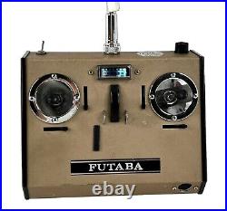 Vintage Futaba RC Transmitter Remote FP- T5FN 72.400MHz Plane 3 Channel control