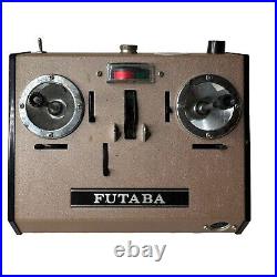 Vintage Futaba RC Transmitter Remote FP- T5FN 72.400MHz Plane 3 Channel control