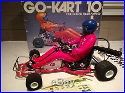 Vintage Kyosho Go-Kart 10 1/4 scale ARR Nitro Racing GoKart. Rare! Japan