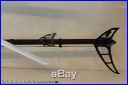Vintage Mikado Electric RC Helicopter with Flybar & Futaba Skysport 4 Four Remote