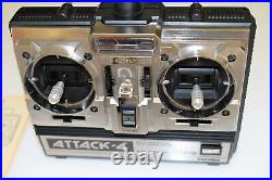 Vintage R/C Futaba Radio Control system Attack-4 FP-T4NBL for model airplanes
