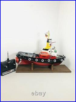 Vintage Robbe Neptun Tugboat static or RC with Futaba Temote Control R/C