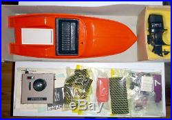 Vintage Robbe Prinzess RC Boat 25 Long + Futaba Controller See All Photos