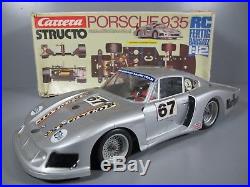 Vintage Structo Carrera 1/12 R/C Porsche 935 made in Germany 90328 Tamiya Servo