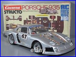 Vintage Structo Carrera 1/12 R/C Porsche 935 made in Germany 90328 Tamiya Servo