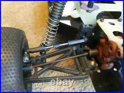 Vintage Team Associated RC10T roller with futaba S3003 servo used all there