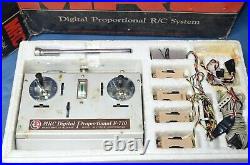 Vtg 1972 MRC F-710 Futaba Radio Control Transmitter Receiver Servos Box R/C 5