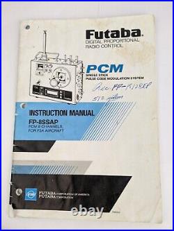 Vtg Futaba FP-T8SSA-P RC Transmitter Single Stick UNTESTED AS-IS