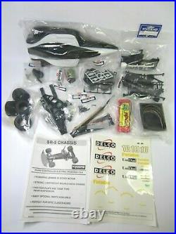 Vtg Kyosho SR-5 Chassis Delco Futaba Galles Lola T96 Mercedes Sealed in Bags NOS