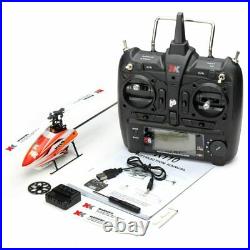Wltoys XK 6CH Brushless Motor 3D/6G RC Helicopter Compatible FUTABA S-FHSS