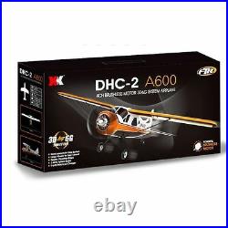 XK DHC-2 DHC2 A600 5CH 3D6G System Brushless RC Airplane Compatible Futaba